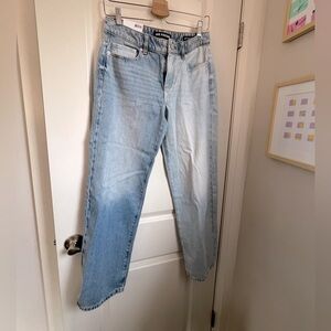NWT low rise wide leg two toned jeans 👖 Sz 27